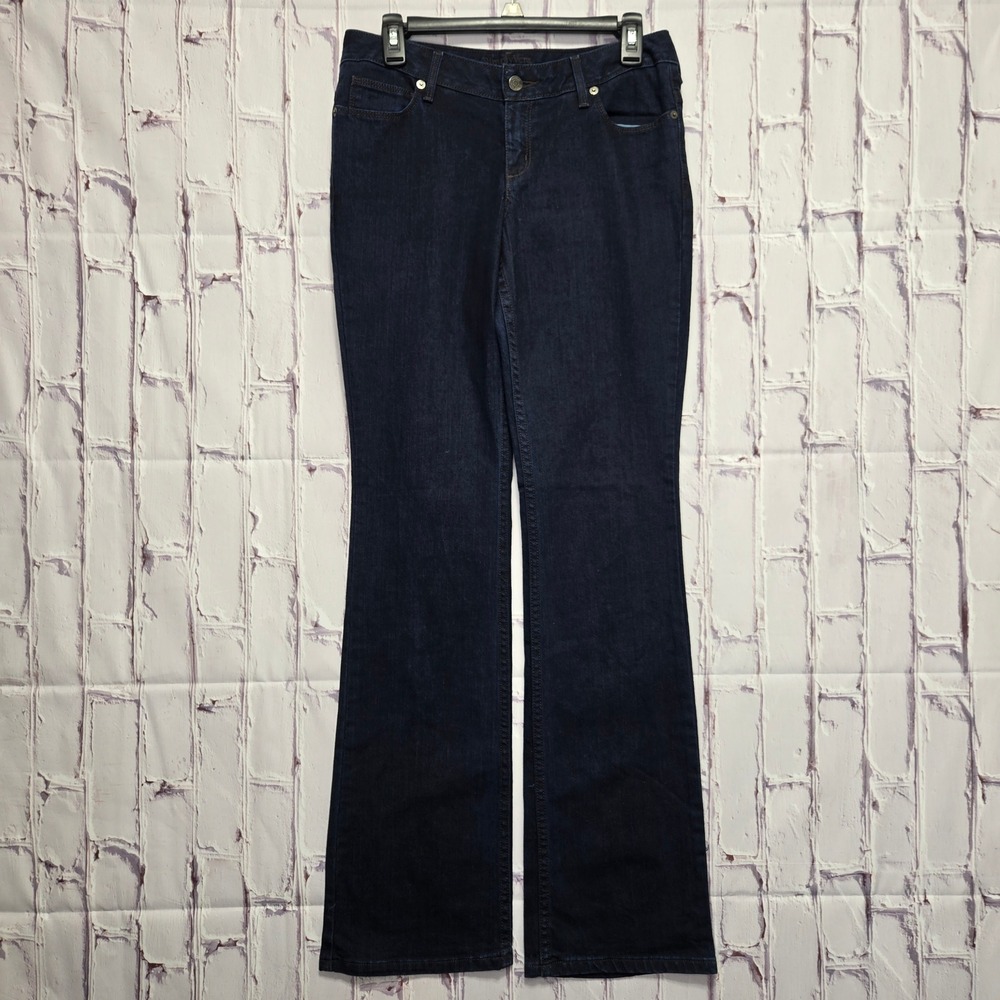 Y2K Simply Vera Wang Womens Dark Wash Bootcut Jeans Blue Size 4 Cotton Blend